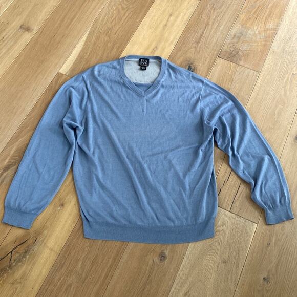 JoS. A. Bank 100% Silk Signature Collection Sweater XXL - Picture 1 of 6